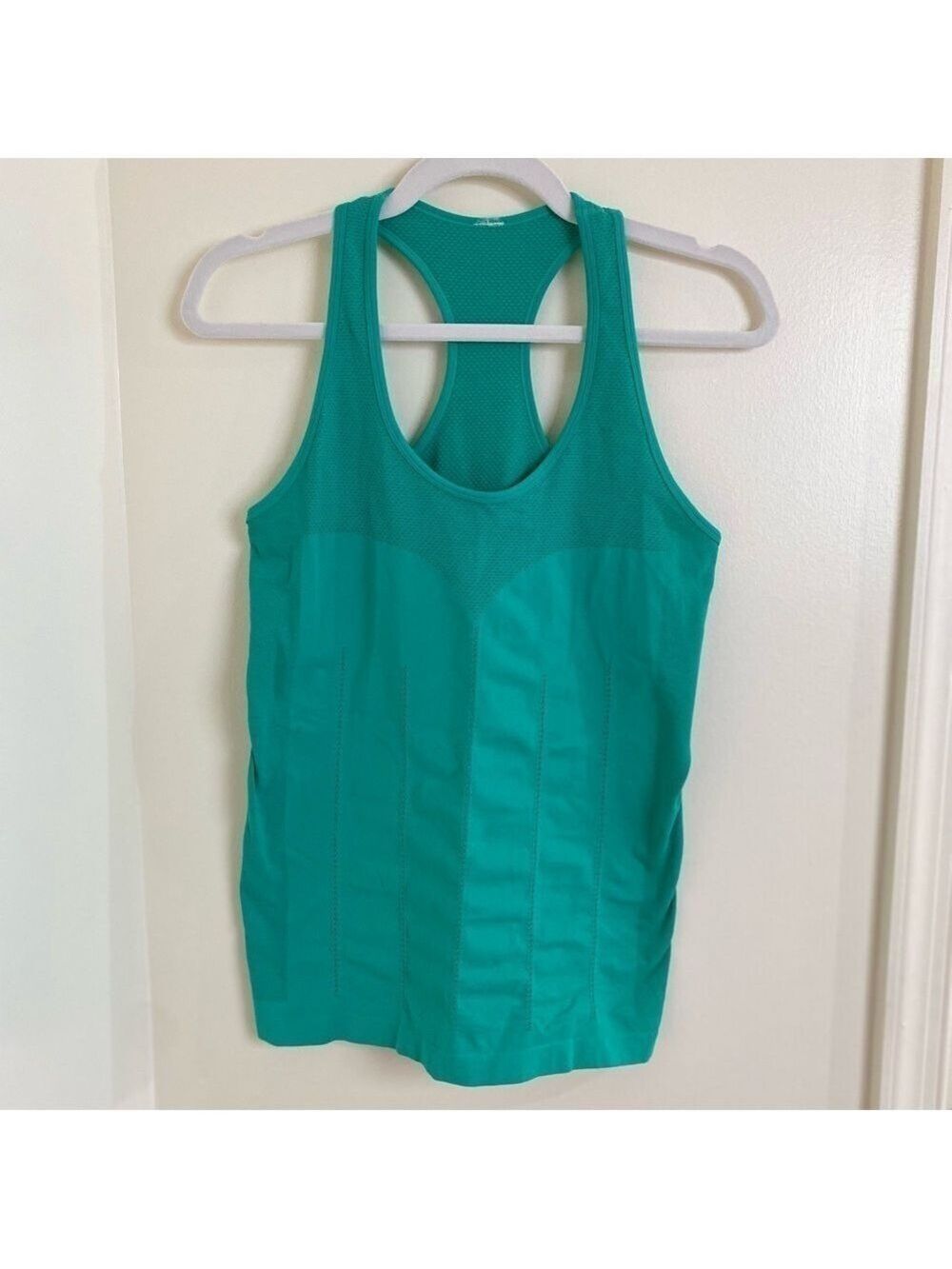 Fabletics Turquoise Racerback Tank - Size L (EUC) - Picture 9 of 10